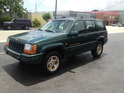 1998 jeep grand cherokee limited sport utility 4-door 5.2l v-8 amazing condition