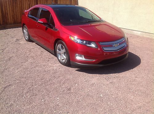 2012 chevrolet volt premium loaded!!!!! crystal red tintcoat!!! nice! flawless!