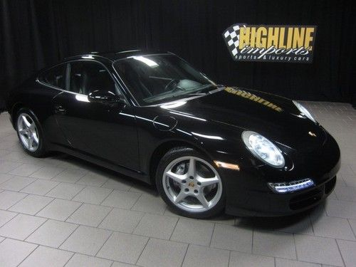 2006 porsche 911 coupe, 6-speed, sport chrono, black/ black, super clean car!!