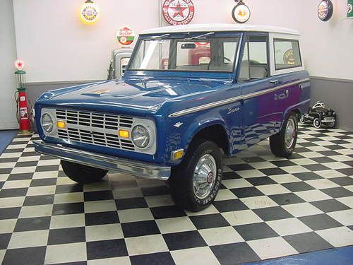 68 ford bronco 4x4 original uncut  289ci very nice