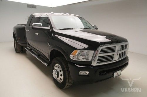 2012 laramie limited mega 4x4 navigation sunroof leather heated rear dvd diesel