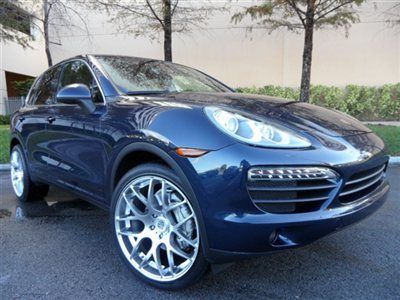 2011 porsche cayenne s  22"wheels