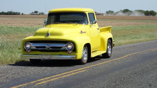 1956 ford f-100 classic show quality street cruiser / billet, chrome, pearl