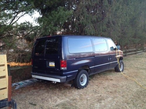 2004 ford e350 diesel -- good condition - needs oil cooler and engine reassembly