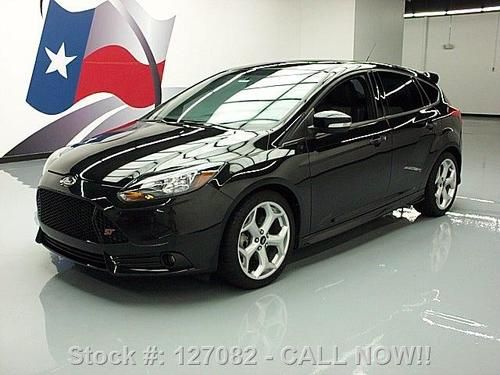 2013 ford focus st 6-spd sunroof recaro seats nav 4k mi texas direct auto