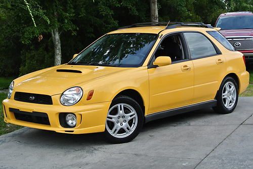 2003 subaru wrx wagon, 89k miles, 1 owner vehicle, 5 speed manual, no reserve!!!