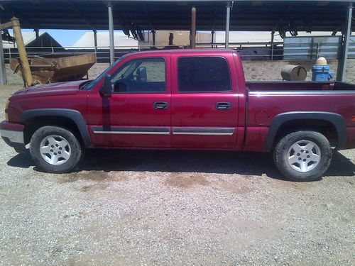 2006 chevrolet silverado 1500 lt crew cab pickup 4-door 5.3l z71 4x4