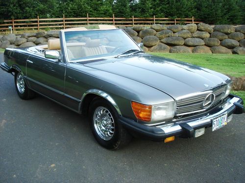Gorgeous 1984 mercedes 380sl roadster same owner last 14 years