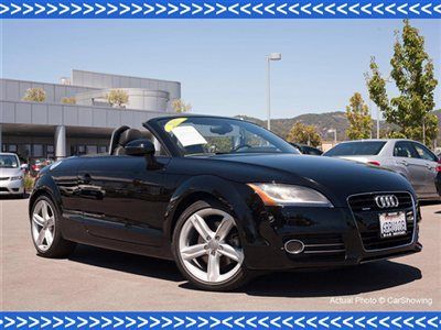 2011 audi tt quattro s tronic prest ige roadster: offered by mercedes-benz store