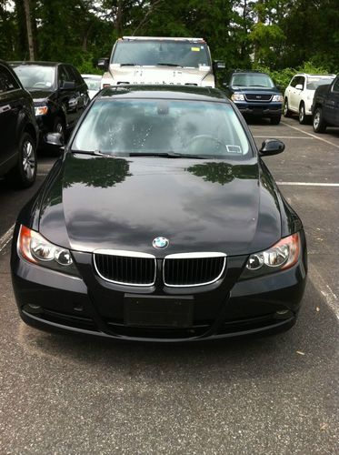 2007 black/black bmw 328i sedan