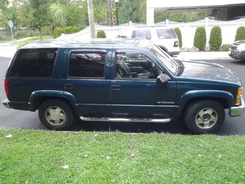 1996 chevrolet tahoe lt 4 door 4x4