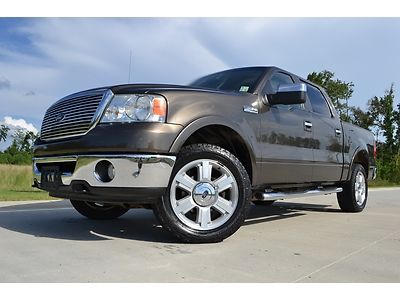 2008 ford f-150 supercrew lariat 4x4 20" wheels