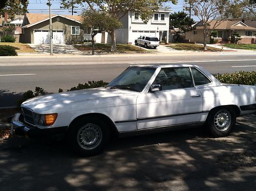 1983 mercedes benz convertible