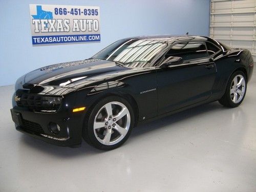 We finance!!  2010 chevrolet camaro ss 2ss 6 speed heated leather nav texas auto