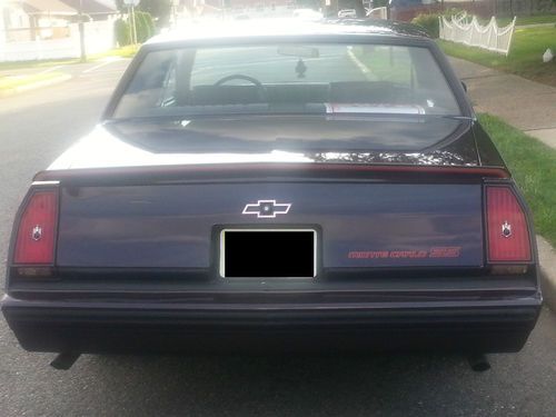 1985 monte carlo ss burgundy