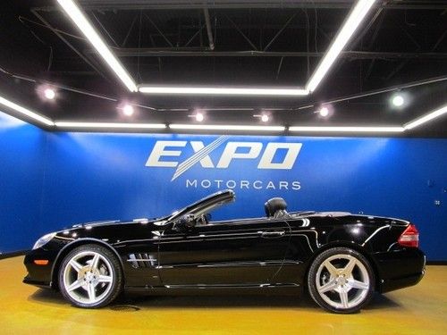 Mercedes benz sl550 sport roadster nav heated/ac -vent seats