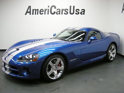 2006 viper srt-10 coupe wow only 15k mi carfax certified spotless beauty florida