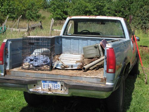 1990 k2500 chevrolet pickup truck with snow plow