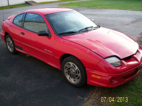 2001 pontiac sunfire se coupe 2-door 2.2l