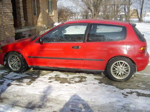 1995 honda civic dx hatchback 3-door 1.5l h22a h22 swap