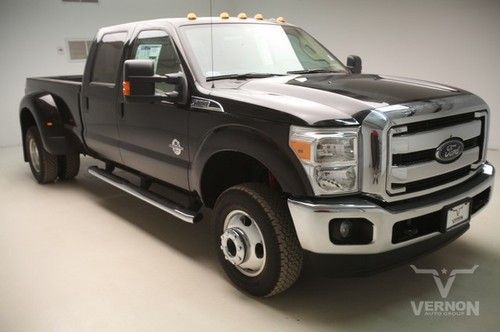 2014 drw lariat crew 4x4 fx4 navigation sunroof leather heated v8 diesel