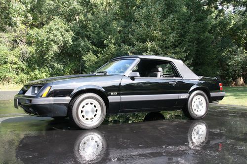 1986 Ford mustang convertible gas mileage #5