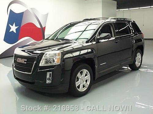2011 gmc terrain htd seats sunroof nav dvd rear cam 44k texas direct auto