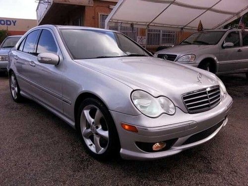 2005 no reserve mercedes-benz c320 6 speed sport 4-door sedan