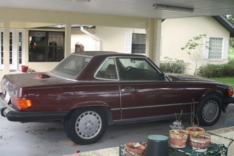 1987 mercedes-benz 560sl base convertible 2-door 5.6l