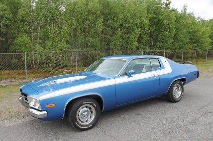1973 plymouth road runner matching #s 4 speed v-8 pistol grip muscle car maine