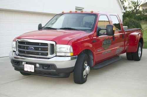 2004 ford f-350 xlt supercrew dually v8 6.0l turbo diesel 5th wheel hauler f350