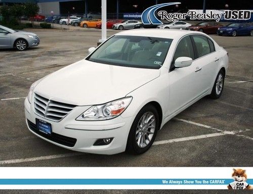 11 hyundai genesis rwd bluetooth leather heated seats push start satellite radio