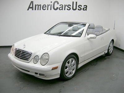 2002 CLK320 CONVERTIBLE LEATHER NAVI CARFAX CERTIFIED ONE FLORIDA OWNER LOW MILE, US $6,988.00, image 2