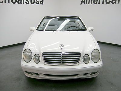 2002 CLK320 CONVERTIBLE LEATHER NAVI CARFAX CERTIFIED ONE FLORIDA OWNER LOW MILE, US $6,988.00, image 3