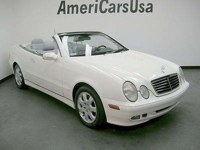 2002 CLK320 CONVERTIBLE LEATHER NAVI CARFAX CERTIFIED ONE FLORIDA OWNER LOW MILE, US $6,988.00, image 4