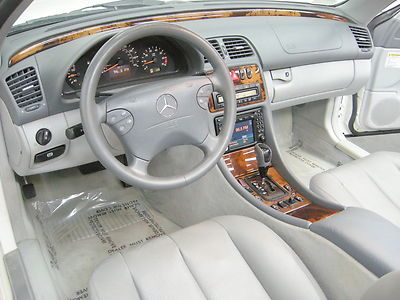 2002 CLK320 CONVERTIBLE LEATHER NAVI CARFAX CERTIFIED ONE FLORIDA OWNER LOW MILE, US $6,988.00, image 19