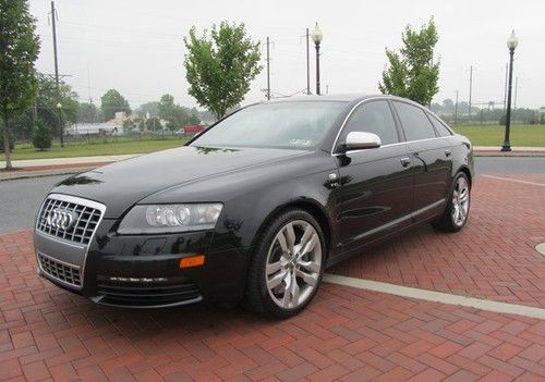 2008 audi s6 premium sedan 4-door with v10, 2 adult owner car, clean car fax,