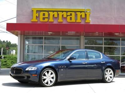 2007 maserati quattroporte sport gt performance sedan/ just serviced