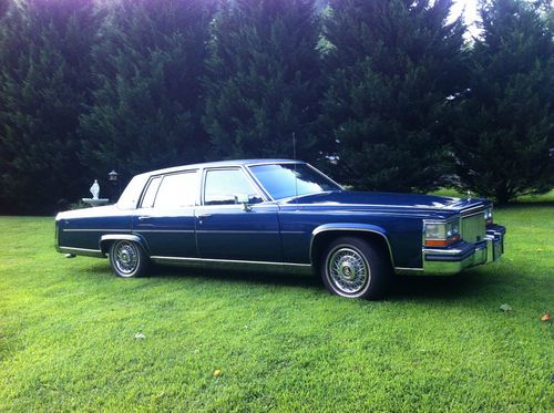 1989 cadillac brougham base sedan 4-door 5.0l