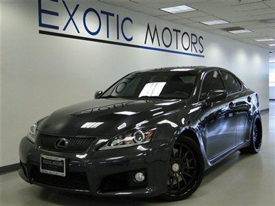 2009 lexus is-f! nav rear-cam heated-sts mark-levinson/6cd xenon 20"whls exhaust