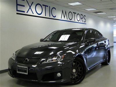 2009 lexus is-f! nav rear-cam heated-sts mark-levinson/6cd xenon 20"whls exhaust