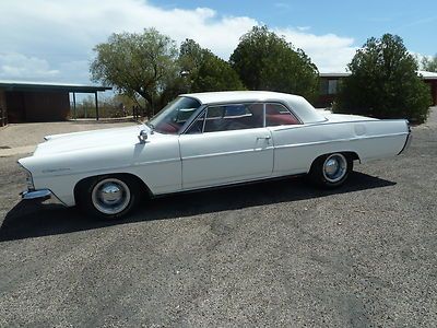 1963 pontiac catalina white 2-door hardtop in az automatic  runs great nr