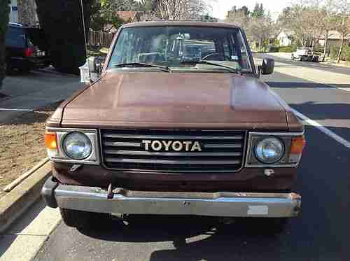 1984 Toyota landcruiser fj60, image 3