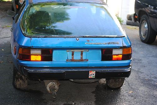 1977 porsche 924 70,699 miles whole / part - complete car - put away wet hurting