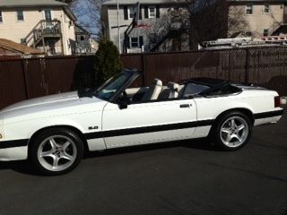 1990 ford mustang lx convertible 2-door 5.0l