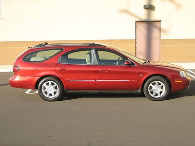 2000 01 02 03 99 mercury sable ls premium 3ed row station wagon no reserve