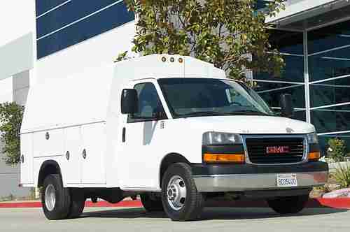 2005 GMC SAVANA G3500 CUTAWAY CA ROYAL TRUCK BODY SERVICE VAN LOW MILES 1 OWNER, image 6