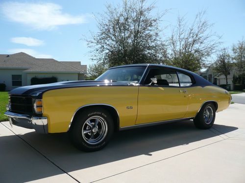 1971 chevrolet chevelle malibu ss "clone" hardtop 2-door 5.7l