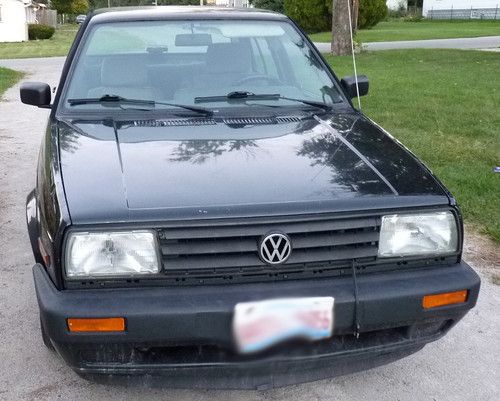 1991 vw jetta diesel 47mpg daily driver black 5 speed manual