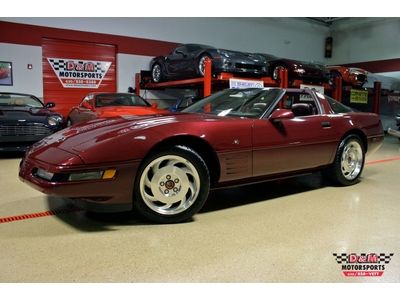 1993 corvette 40th anniversary coupe automatic 5,648 miles selective ride